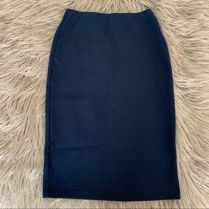FOREVER 21: Ribbed Midi Skirt